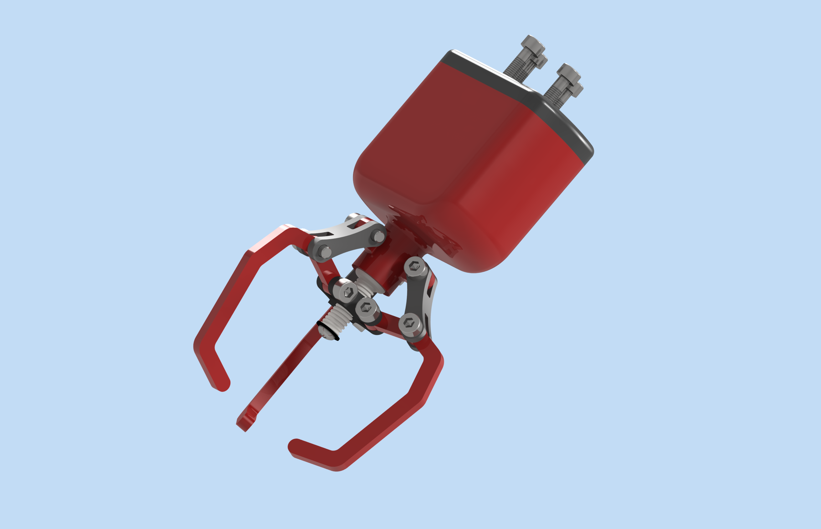 a three finger articulated gripper with mg9s 360
