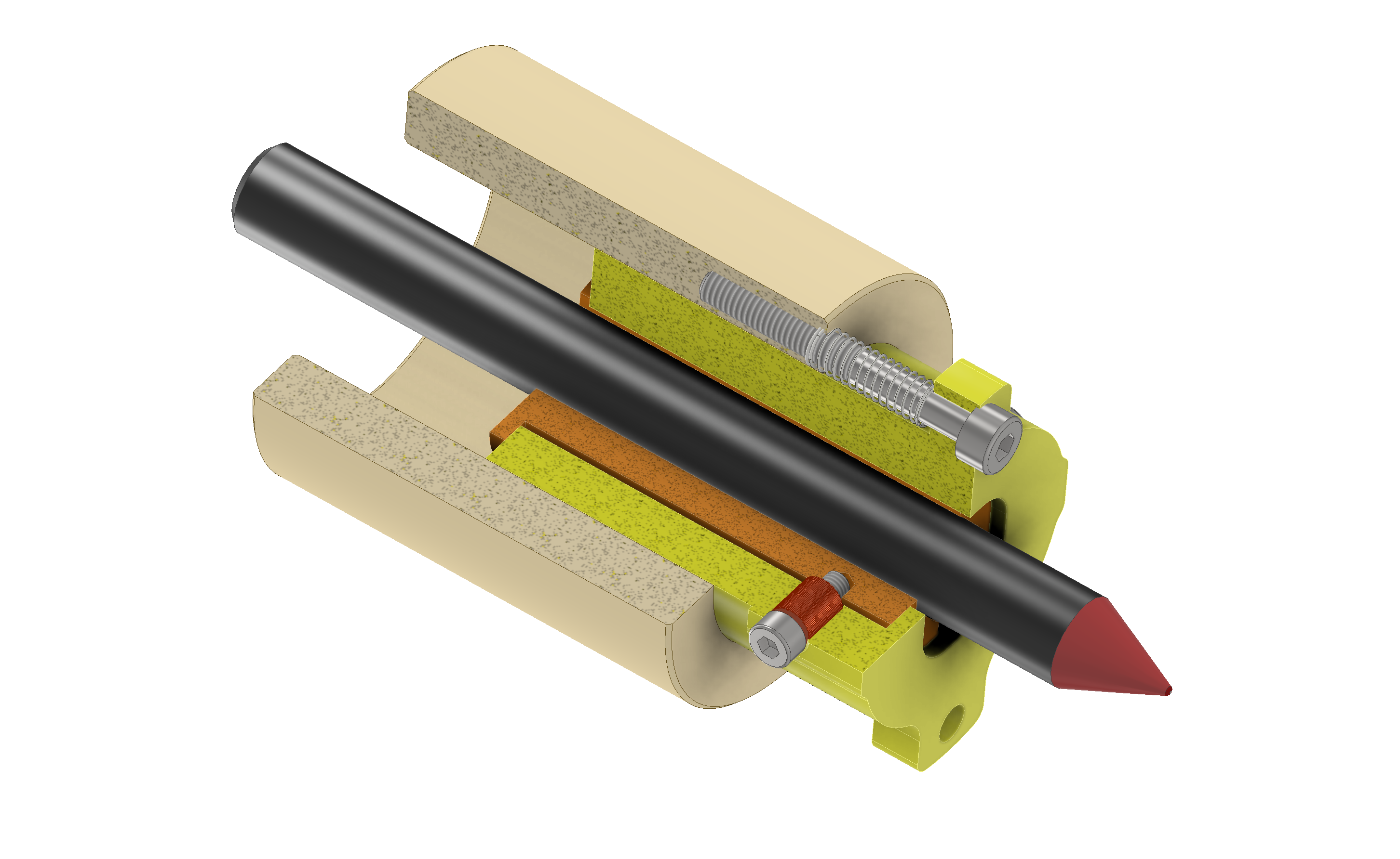 flexible marker holder for cnc 3018