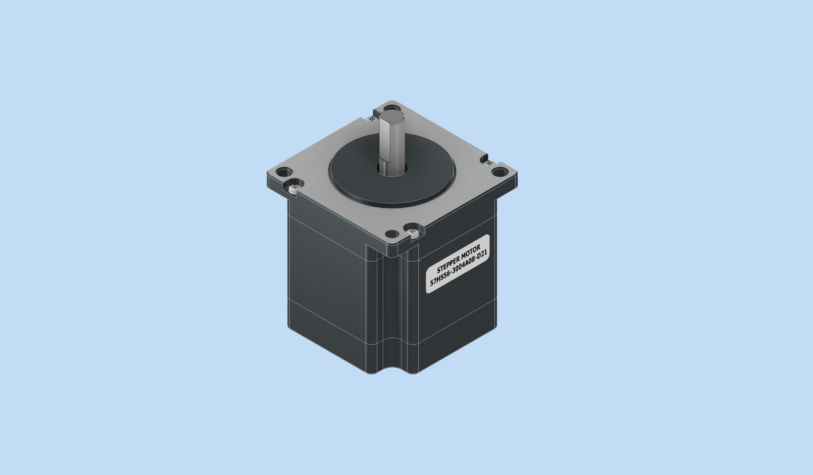 stepper motor nema 23 57hs56 3004a08 d21